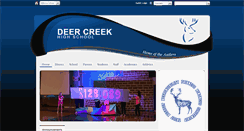 Desktop Screenshot of deercreekhs.org